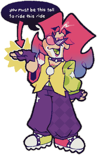 You must be this tall to ride this ride