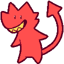 Red Dimini - These pets like warm environments. They enjoy hoarding shiny objects, like blinkies and buttons.