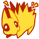 Yellow Zapster - These web pets are charged with electricity. They never stop moving, and love chewing on wires and bits of code.